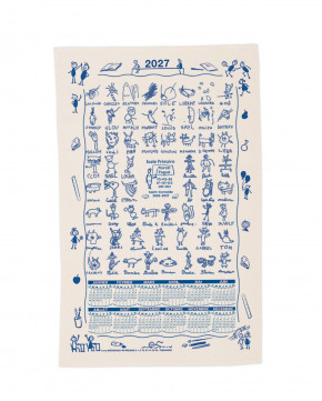 Torchon calendrier classique 3