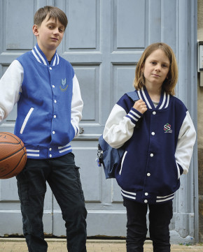 veste campus broderie