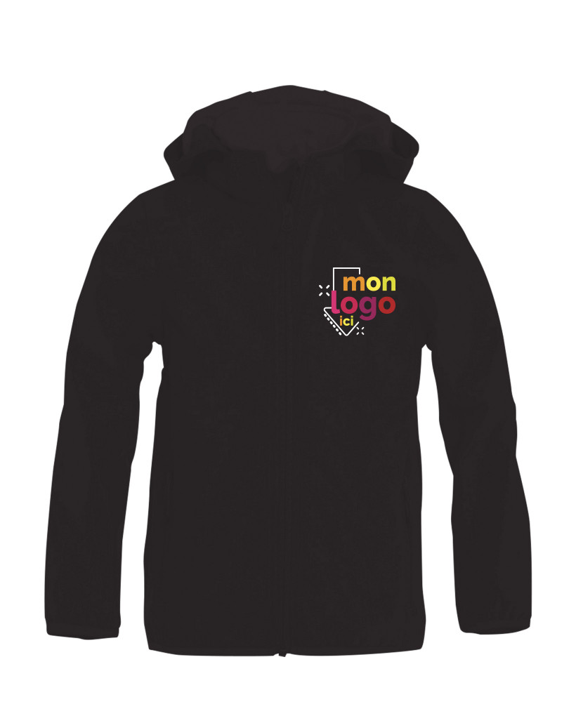 Veste softshell impression multicolore 3