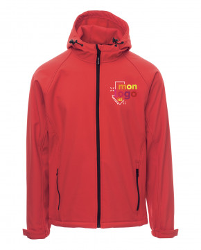 Veste softshell impression multicolore 2