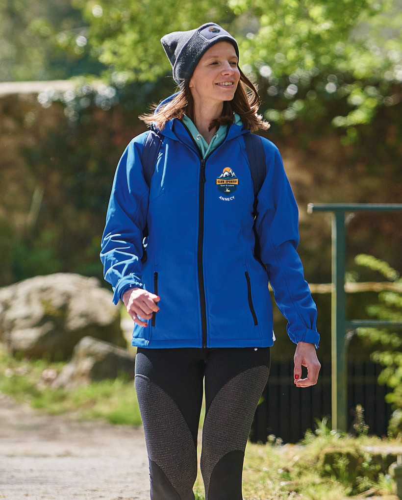 Veste softshell impression multicolore 0