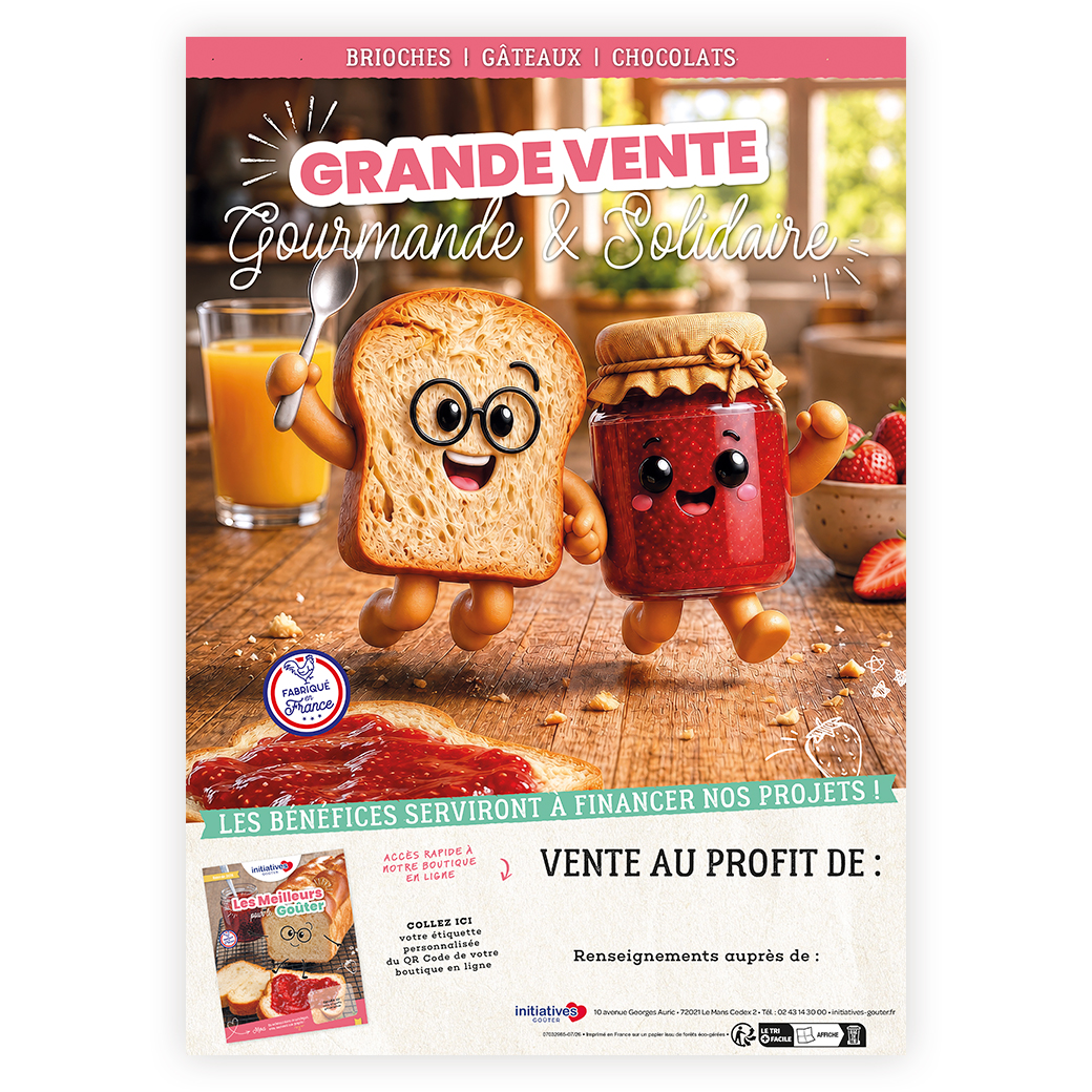 Affiche de vente